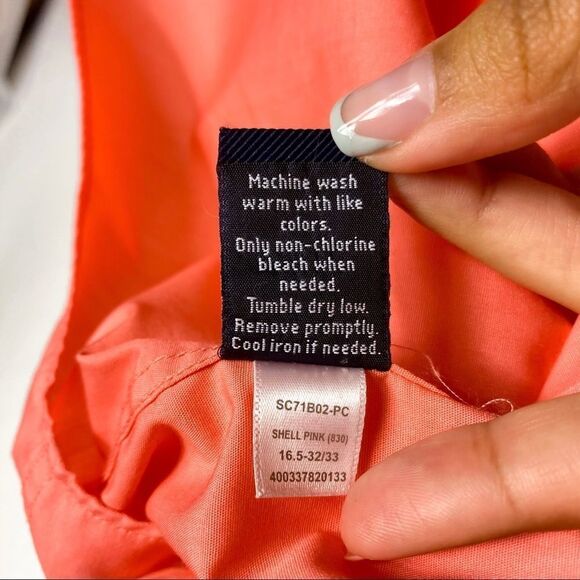 -Croft & Barrow Classic Fit Button Down Shirt 16.5 - Picture 4 of 5